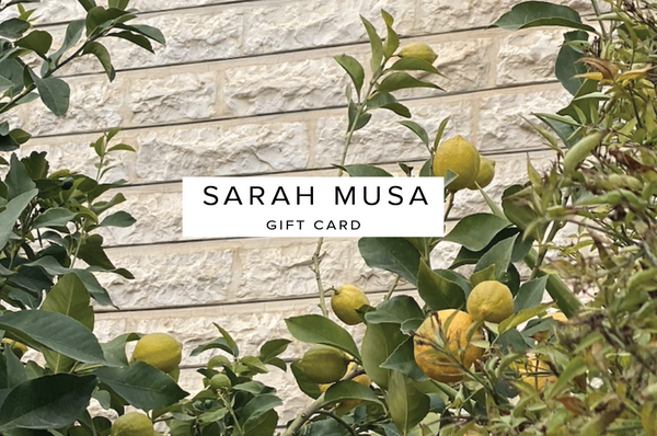 Sarah Musa Gift Card